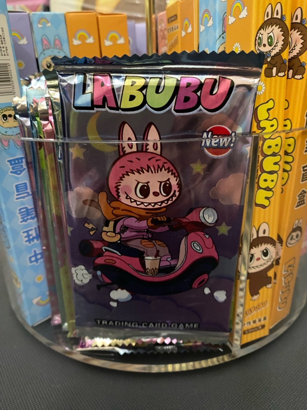 LABUBU Purple Character Trading Card Game Pack(4 for $25)